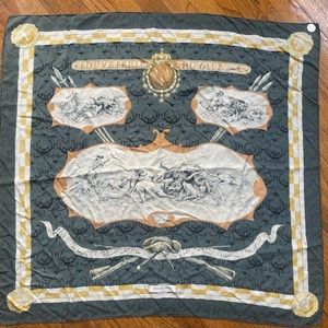 Vintage Hermes Silk Scarf
CH Hallo artist
Louveterie / Jacauard Silk